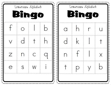Alphabet Bingo Cards Official Site Of Jossara Jinaro