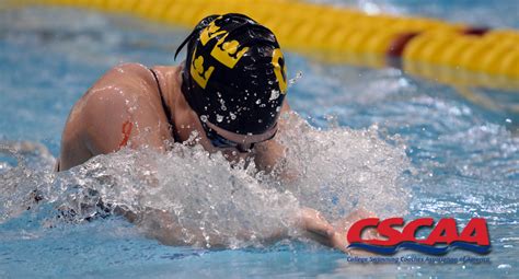 Womens Swimming And Diving Ranked No 9 In First Cscaa Top 25 Poll