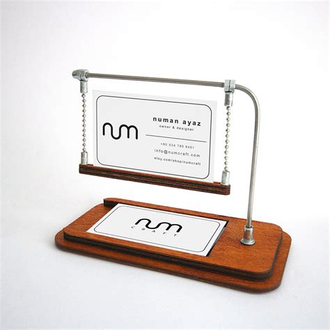 Business Card Holders Stationery And Office Supplies Handmade Engraved