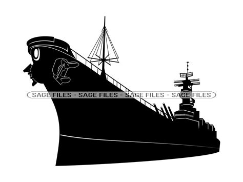 Battleship 2 Svg Battleship Svg Navy Svg Battleship Etsy