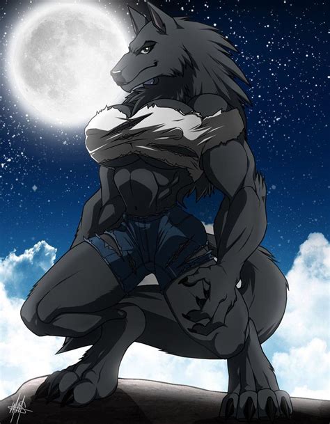 Werewolf Gal By Wsache007 On Deviantart Female Werewolves Werewolf Girl Werewolf