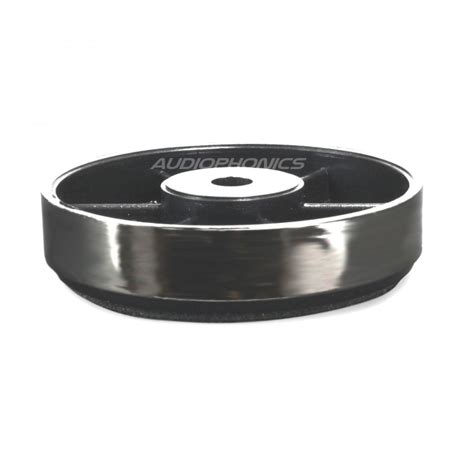 Aluminium Abs Damping Foot 40x10mm Black Unit Audiophonics