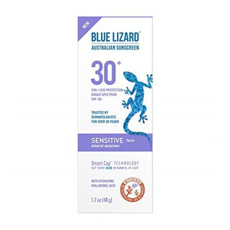 Blue Lizard Spf 30 Face Australn Sunscreen Tube 17 Oz
