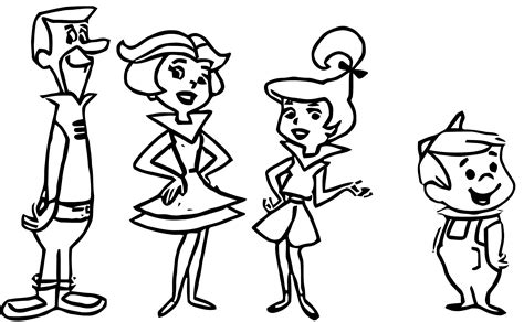 Jetsons Coloring Page 128