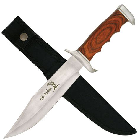 Elk Ridge 440 Stainless Steel Blade Fixed Knife Golden Plaza