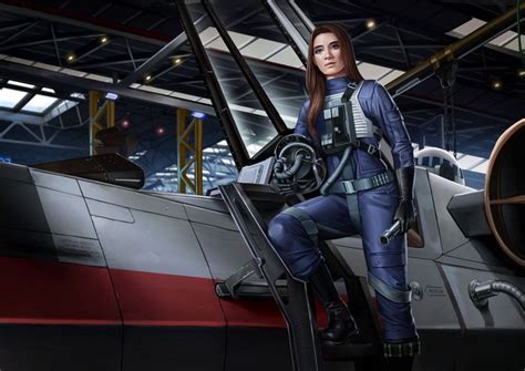 Flight Officer Rianni Losator Starfighter Pilot By Shoguneagle On