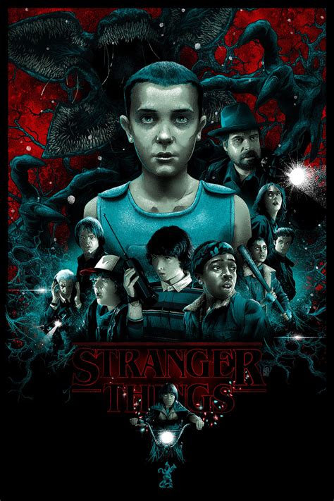 Fan art for stranger things, the netflix tv series. The Demogorgon Lurks in This STRANGER THINGS Art from ...