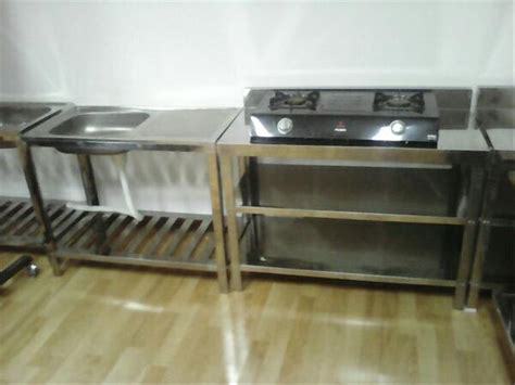 Model meja dapur minimalis mengusung . 55+ Konsep Populer Meja Dapur Dan Tempat Cuci Piring