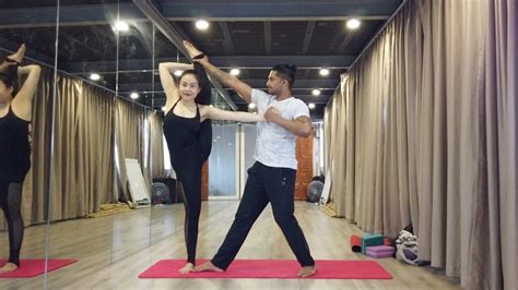 How To Do Trivikramasana Standing Split Pose Advanced Hip Opening