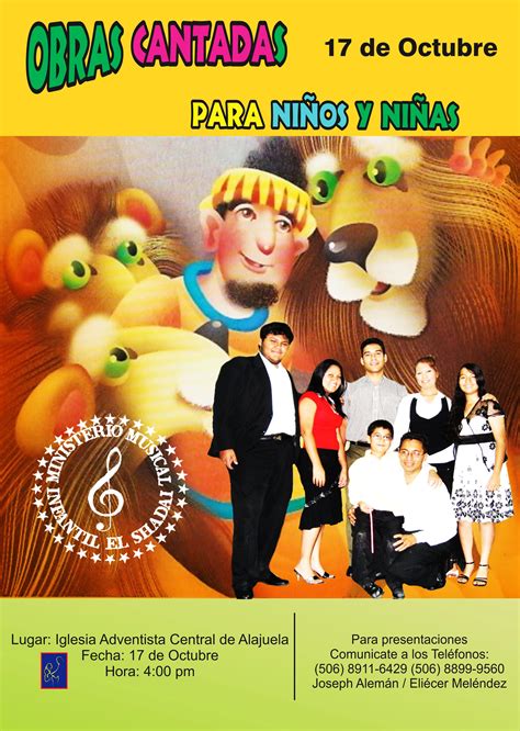 Pin On Ministerio Musical Infantil El Shaddai