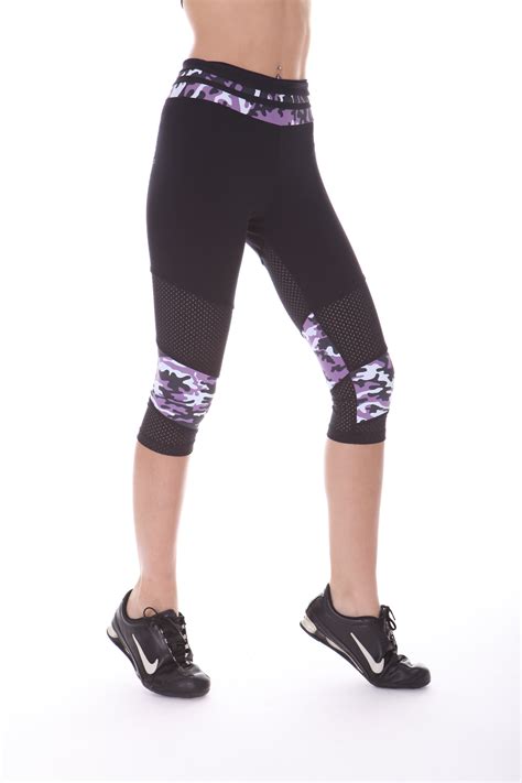 Maybe you would like to learn more about one of these? Workout capris PURPLE CAMO 139 - Margarita Womens workout ...