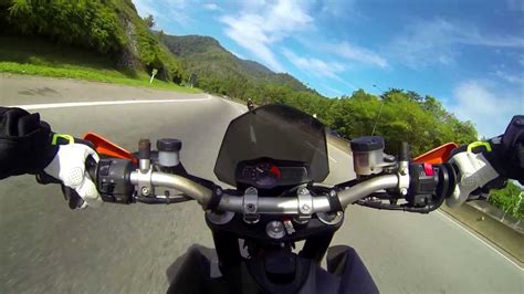 But my primary concern back here is costs. KTM Duke 690R - Karak to KL ride - YouTube