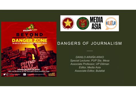 Pdf Dangers Of Journalism