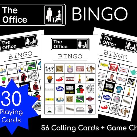 Office Bingo Etsy