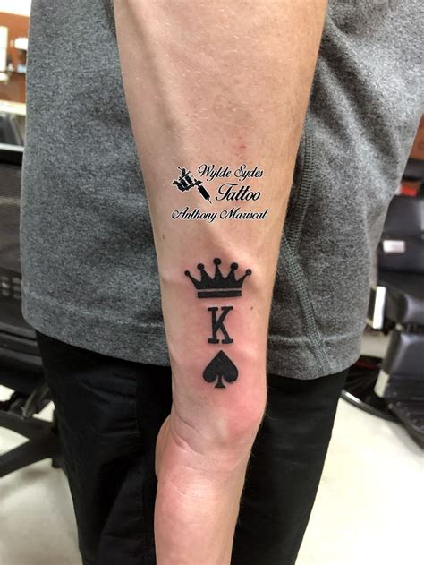 king of spades tattoo spade tattoo king tattoos club tattoo