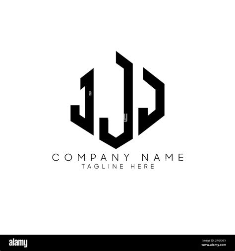 Jjj Letter Logo Design With Polygon Shape Jjj Polygon And Cube Shape