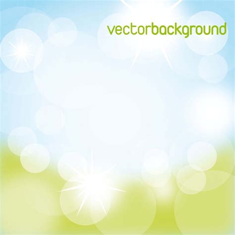 Premium Vector Blue And Green Nature Background Vector Illustration