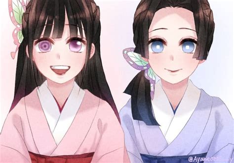 Kanao And Aoi Trong 2020 Bướm Anime Dễ Thương
