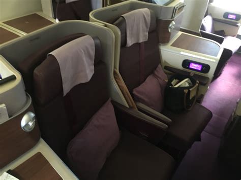 Thai Airways Business Class Boeing 777 300 Dps Bkk 7 Frankfurtflyerde