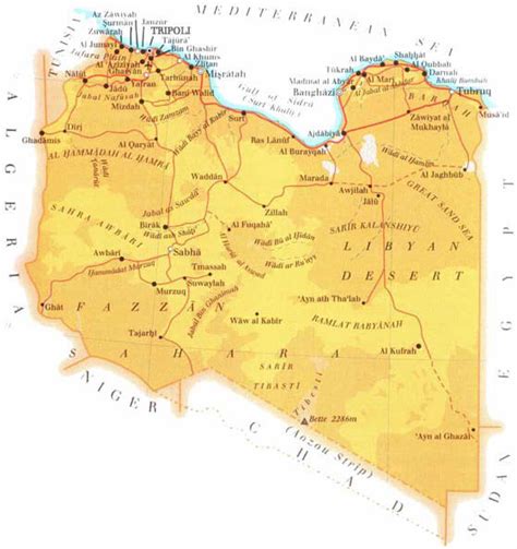 Libya Map