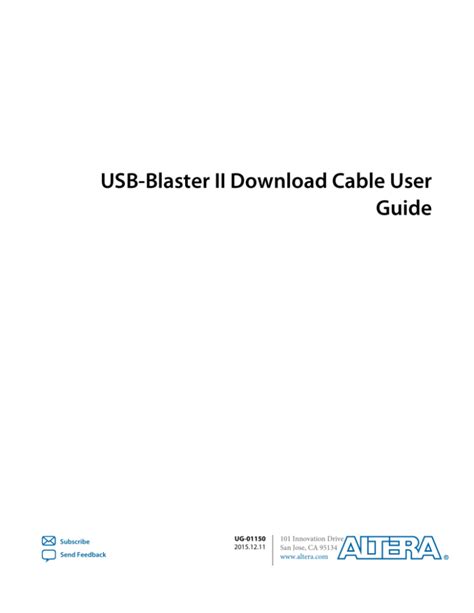 Pl Usb Blaster Datasheet
