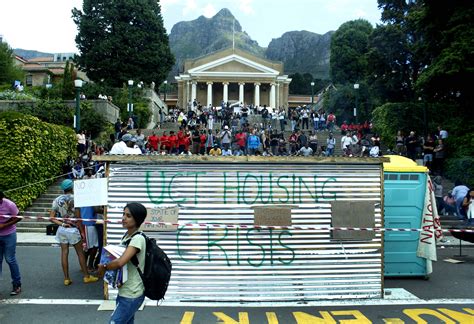 The official twitter feed of the university of cape town. UCT Students protest against accommodation shortage | GroundUp