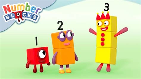 Numberblocks One Meets Numbers Two And Three Learn To Count Youtube