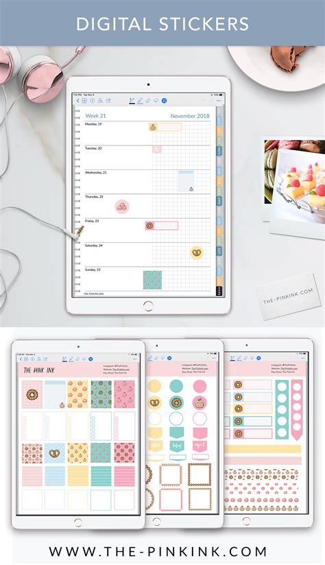 Weekly Planner Dated Planner Goodnotes Planner Planner Instant Download Ipad Pro Planner Ipad ...