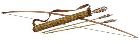 A Choctaw Style Bow Quiver And Arrows Set By Matt And Paul Fennewald