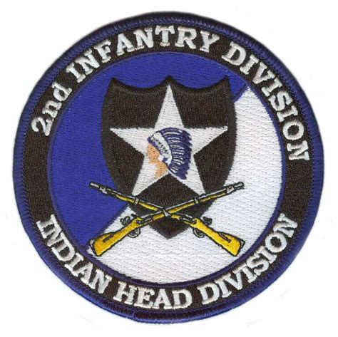 2nd Infantry Division With Rifles Patch