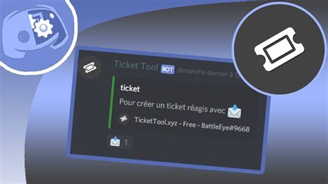 We offer support on our discord for setup and configuration. Créer des tickets avec une réaction (Ticket Tool v3 ...
