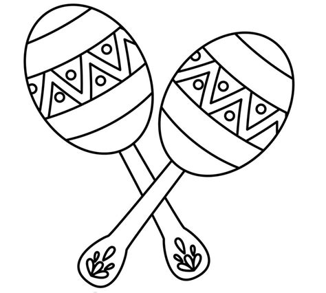 Top 20 Printable Maracas Coloring Pages Online Coloring Pages