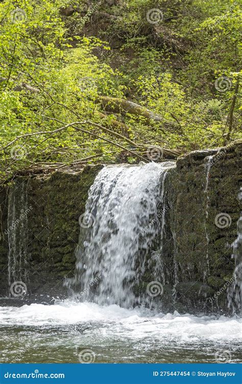 Waterfall At Crazy Mary River Belasitsa Mountain Bulgaria Stock Photo