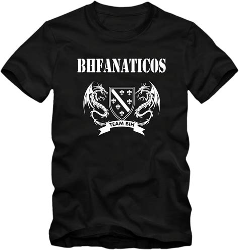 Kinder Unisex T Shirt Bhfanaticos Bosna I Herzegovina Bih Zmajevi