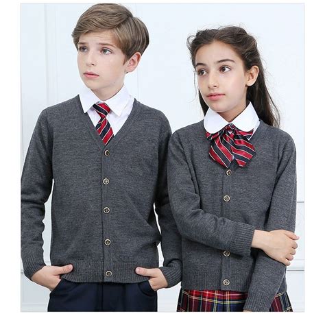 School Boy Sweater Uniform New Design Primary School Uniform Sweater