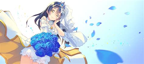 Wallpaper Illustration Flowers Anime Love Live Cartoon Sonoda