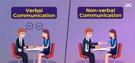 Difference Between Verbal And Non Verbal Communication Geeksforgeeks