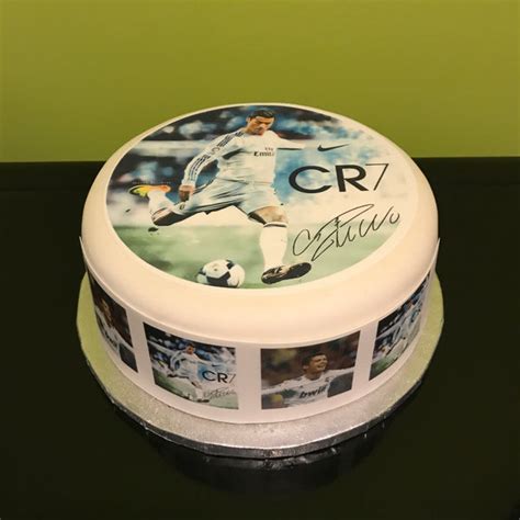Cristiano Ronaldo Edible Icing Cake Topper 04 The Caker Online