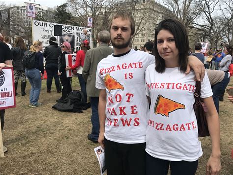 Protesters Outside White House Demand Pizzagate Investigation The