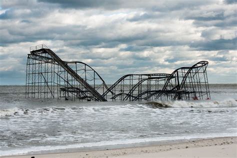 Seaside Heights Nj Post Hurricane Sandy Editorial Photo Image 28375491