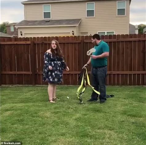 excited texas couple left completely deflated after gender reveal balloon fails daily mail online