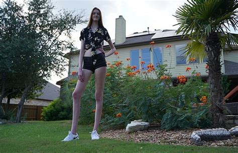 meet the 17 year old woman who has the longest legs in the world small joys