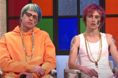 Timoth E Chalamet And Pete Davidson Were The Best Part Of Snl Last