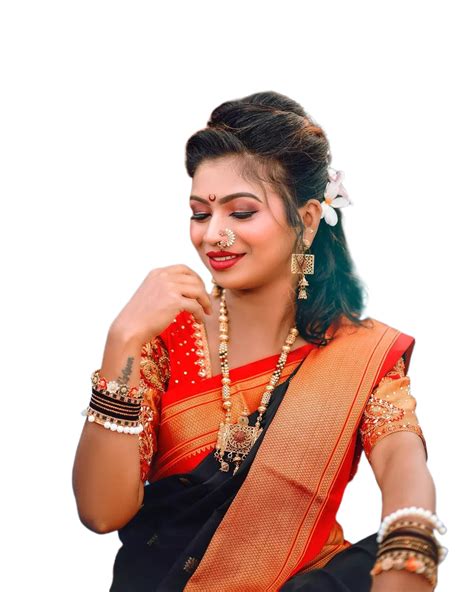 Indian Girl In Saree Png Images Download Cbeditz