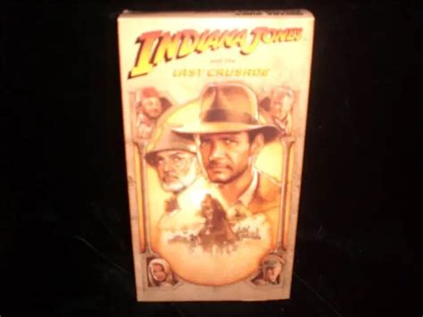 VHS INDIANA JONES And The Last Crusade 1989 Harrison Ford Sean Connery