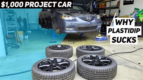 Never Plastidip Your Wheels 1000 Mazda 3 Gets Even Cleaner Youtube