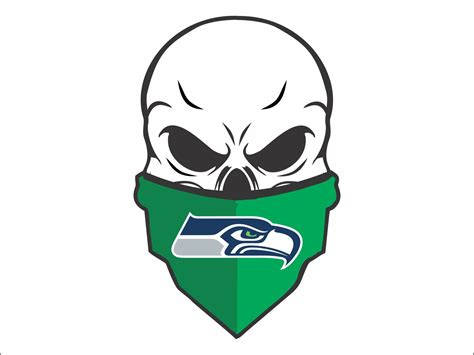 Seattle Seahawks Svg Nfl Football Bundle Clipart Stencil Etsy