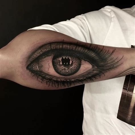 Tattoo Uploaded By Tattoodo Realistic Eye Tattoo By Rocky