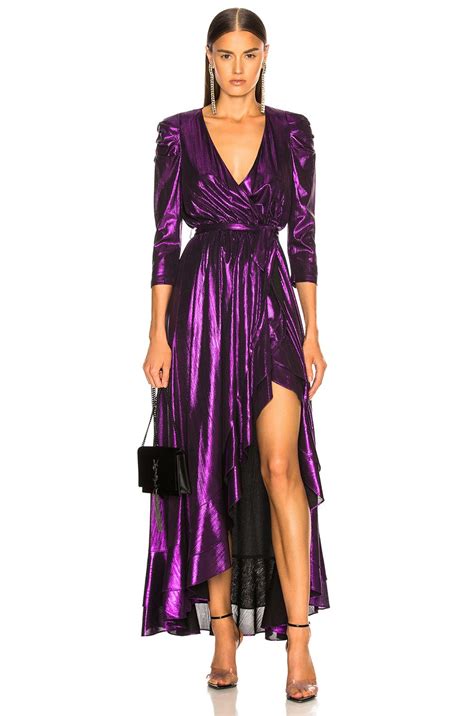 Image 1 Of Retrofete Flora Dress In Purple Flora Dress Black Women Dress Dresses