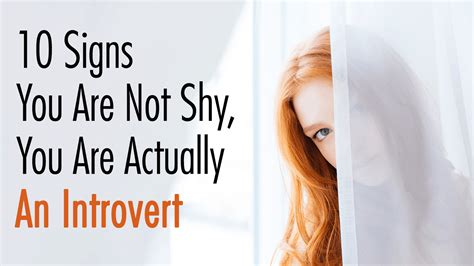 10 Signs You Are Not Shy You Are Actually An Introvert